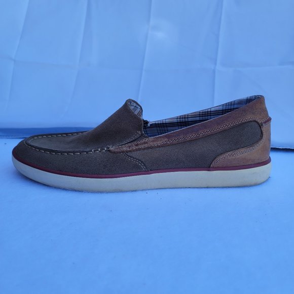 Clark\'s Shoes Men\'s size 9M Leather Slip on Loafer style Casual main image 5